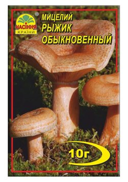 Мицелий "Рыжик Обыкновеный" 10 г