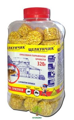 "Щелкунчик" брикеты желтые 320 г банка, оригинал