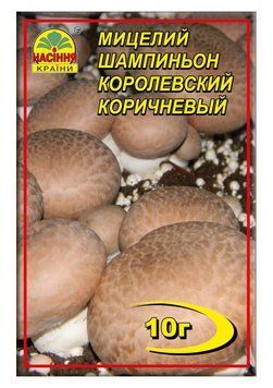 Мицелий "Шампиньон Королевский коричневый" 10 г фото