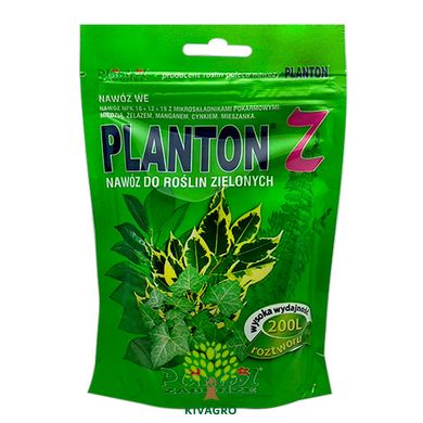 Добриво "Planton Z" (Плантон) 200 г (для листяних декоративних рослин), оригінал