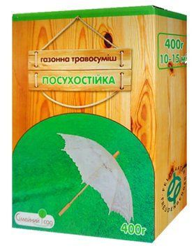 Газонна трава "Посухостійка" 400 г фото